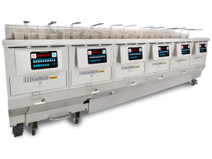 E20-18 Six Vat Commercial Electric Fryer with UltraClear Filtration