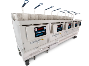 UltraGold E20-20 Five Vat Commercial Electric Deep Fryer with UltraClear Filtration
